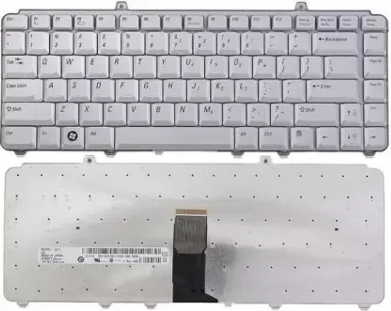SOLUTIONS-365 COMPATIBLE FOR DELL 1525 1545 Internal Laptop-size Laptop Keyboard Compatible with Desktop, Laptop, Mac(Silver)