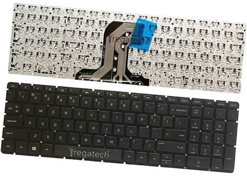 Regatech 15-AC623TX, 15-AC624NL, 15-AC624TU, 15-AC624TX Internal Laptop-size Laptop Keyboard Compatible with Desktop, Laptop, Mac(Black)