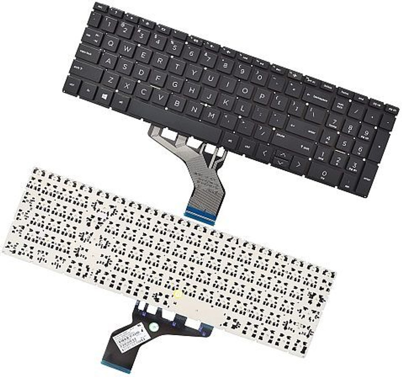 Regatech 15-DA1002NW, 15-DA1002NX, 15-DA1002TU, 15-DA1002TX, 15-DA1003CY Internal Laptop-size Laptop Keyboard Compatible with Desktop, Laptop, Mac(Black)