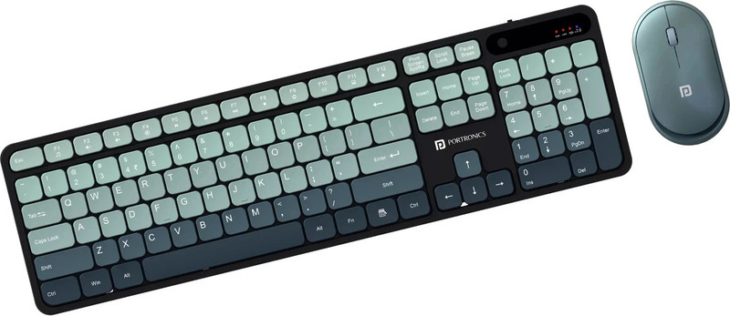 Portronics Key11 Combo Combo Set(Blue)