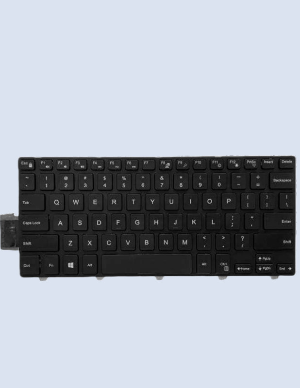 ULTRAZONE KeyBoard For Dell Latitude 3460, 3480 Wireless Standard Laptop Keyboard Compatible with Desktop, Laptop, Mac(Black)