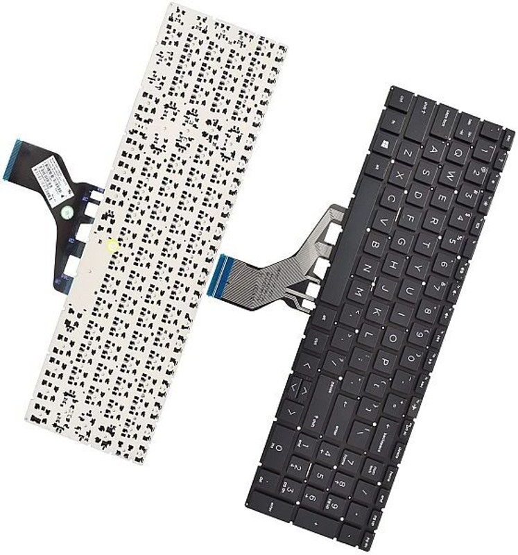 Regatech 15-DA0030NI, 15-DA0030NK, 15-DA0030NM, 15-DA0030NP, 15-DA0030NR Internal Laptop-size Laptop Keyboard Compatible with Desktop, Laptop, Mac(Black)