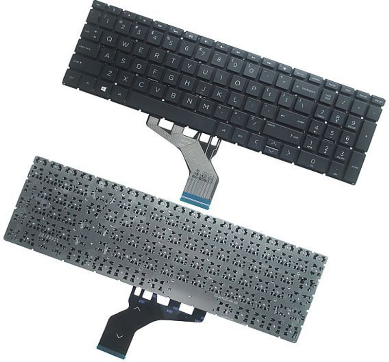 Regatech 15-DA0009NV, 15-DA0009NX, 15-DA0009NY, 15-DA0009TU, 15-DA0009TX Internal Laptop-size Laptop Keyboard Compatible with Desktop, Laptop, Mac(Black)