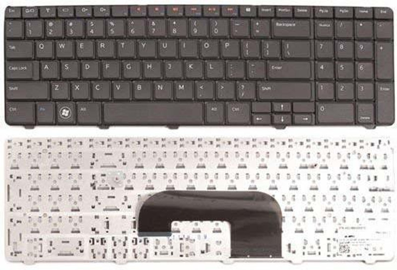 SellZone DELL INSPIRON 17R N7010, 8V8RT, 08V8RT, V104025CS, V104025CS1, AEUM9U00110 Laptop Keyboard Replacement Key