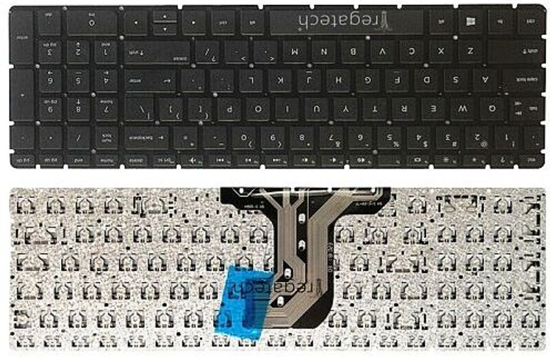 Regatech 15-AC008UR, 15-AC009NA, 15-AC009NE, 15-AC009NIA Internal Laptop-size Laptop Keyboard Compatible with Desktop, Laptop, Mac(Black)