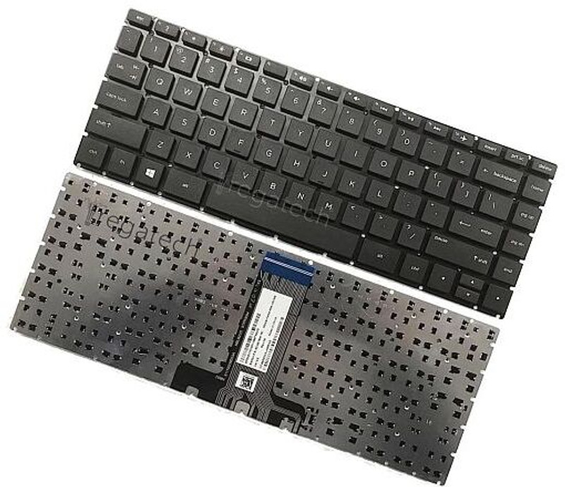 Regatech 14-BS027LA, 14-BS027NO, 14-BS027TU, 14-BS027UR Internal Laptop-size Laptop Keyboard Compatible with Desktop, Laptop, Mac(Black)