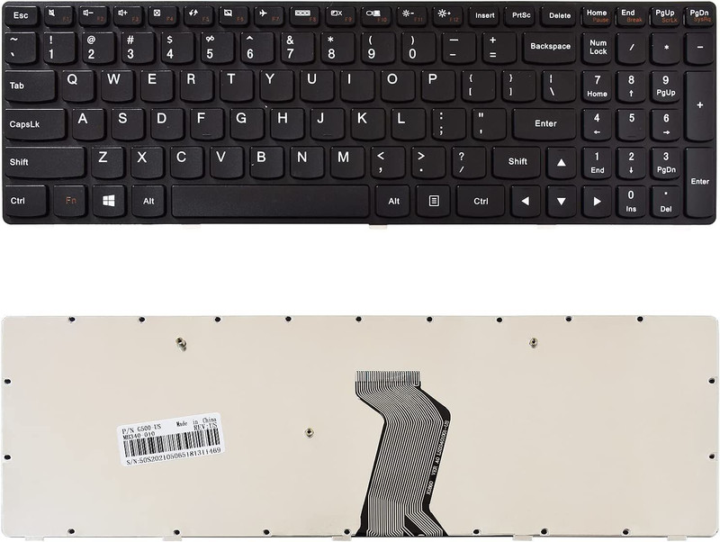 SellZone Laptop Keyboard Replacement G500, G505, G510, G700, G710. Laptop Keyboard Replacement Key