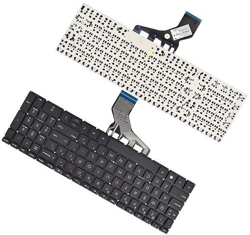 Regatech 15-DK0012NL, 15-DK0012NQ, 15-DK0012NS, 15-DK0012NT, 15-DK0012NU Internal Laptop-size Laptop Keyboard Compatible with Desktop, Laptop, Mac(Black)