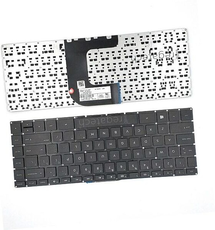 Regatech 14-AC032TX, 14-AC033TU, 14-AC033TX, 14-AC034TU Internal Laptop-size Laptop Keyboard Compatible with Desktop, Laptop, Mac(Black)