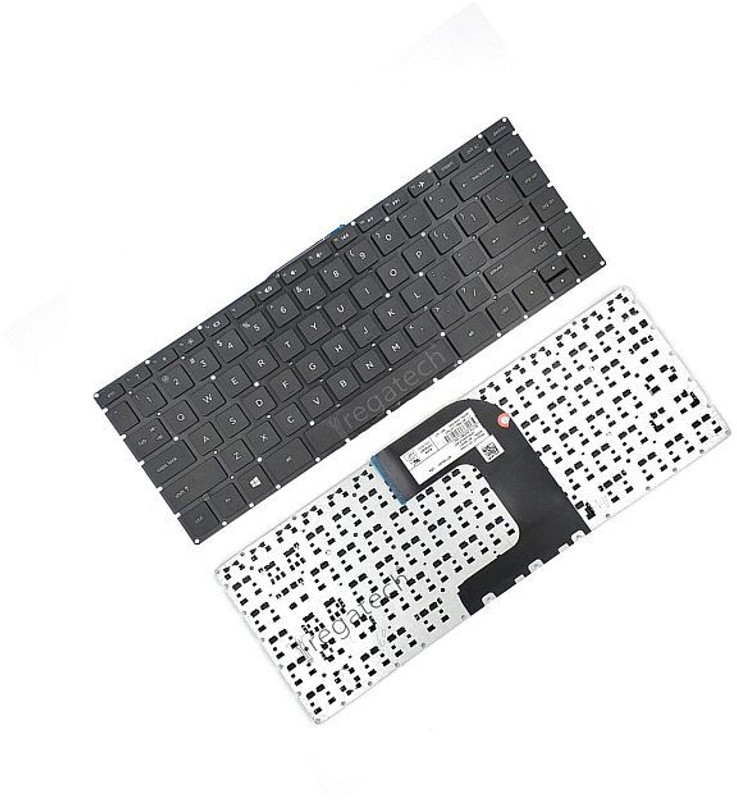Regatech 240G4 14AQ, 14DF, 14GAD, 14QAJ Internal Laptop-size Laptop Keyboard Compatible with Desktop, Laptop, Mac(Black)