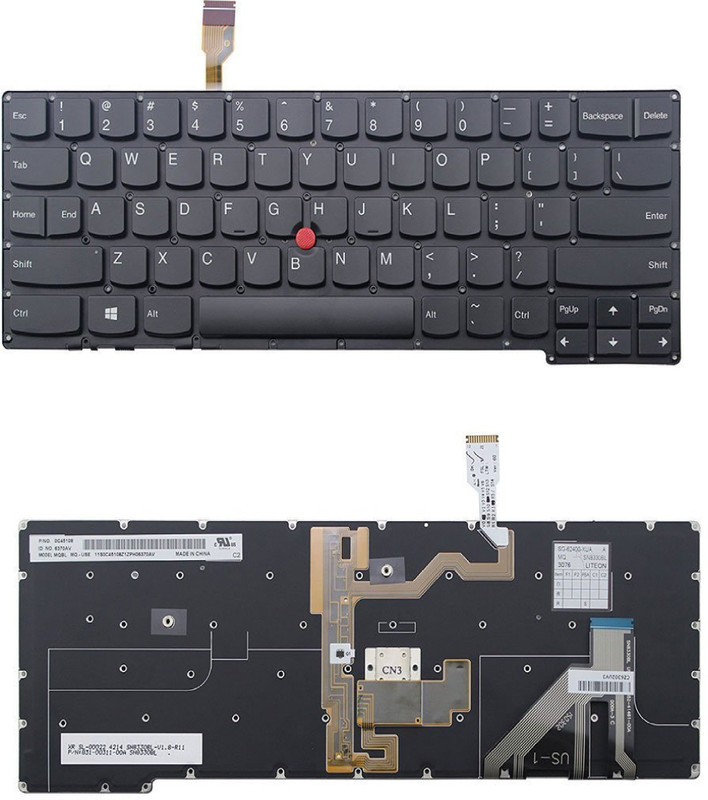 SOLUTIONS-365 COMPATIBLE FOR Dell Latitude 5580 BLACK WITHOUT BACKLIT & WITH MOUSE Internal Laptop-size Laptop Keyboard Compatible with Desktop, Laptop, Mac(Black Without Backlit & With Mouse)