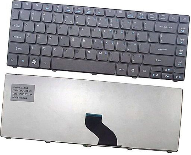 Regatech ACRAspire 4410TZ 3820G, 3820T, 3820TG, 3820TGX Internal Laptop-size Laptop Keyboard Compatible with Desktop, Laptop, Mac(Black)