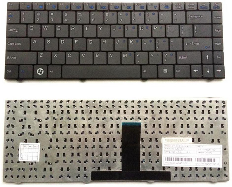 SellZone CLEVO W84 W84T HCL ME L74 Laptop Keyboard Replacement Key