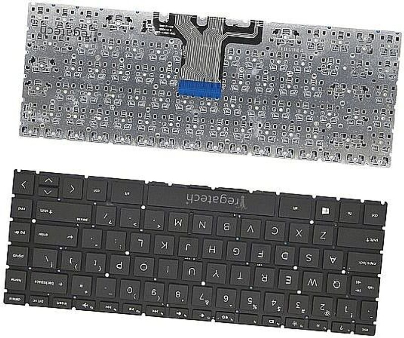 Regatech 14-CK1005TU, 14-CK1005TX, 14-CK1006NIA, 14-CK1006NO Internal Laptop-size Laptop Keyboard Compatible with Desktop, Laptop, Mac(Black)