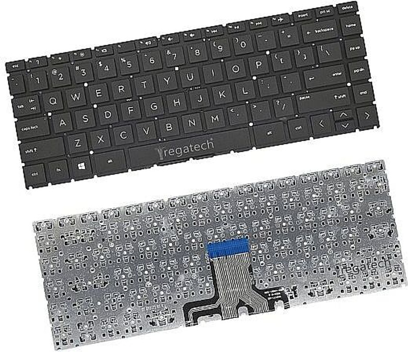 Regatech 14S-DQ1022NS, 14S-DQ1022TU, 14S-DQ1022UR, 14S-DQ1023NB Internal Laptop-size Laptop Keyboard Compatible with Desktop, Laptop, Mac(Black)