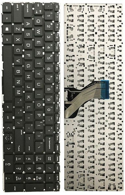 Regatech 15-EC0033NF, 15-EC0033UR, 15-EC0034AX, 15-EC0034NF, 15-EC0034UR Internal Laptop-size Laptop Keyboard Compatible with Desktop, Laptop, Mac(Black)