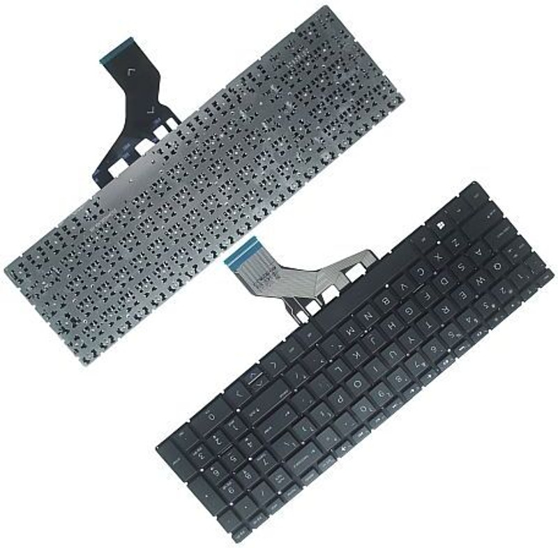 Regatech 15-DK0001UA, 15-DK0001UR, 15-DK0002LA, 15-DK0002NB, 15-DK0002NC Internal Laptop-size Laptop Keyboard Compatible with Desktop, Laptop, Mac(Black)