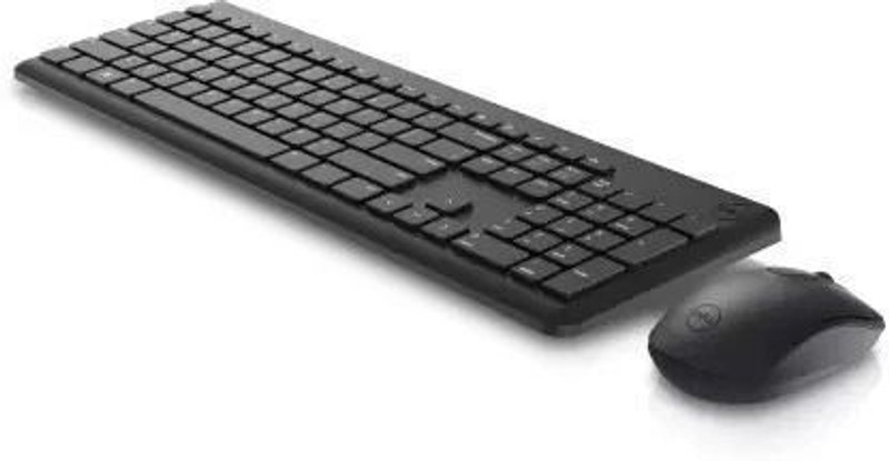 DELL KM3322W Wireless Standard Multi-device Keyboard Compatible with Desktop, Laptop, Mac stand support,multimedia_keys,KM3322W(Black)
