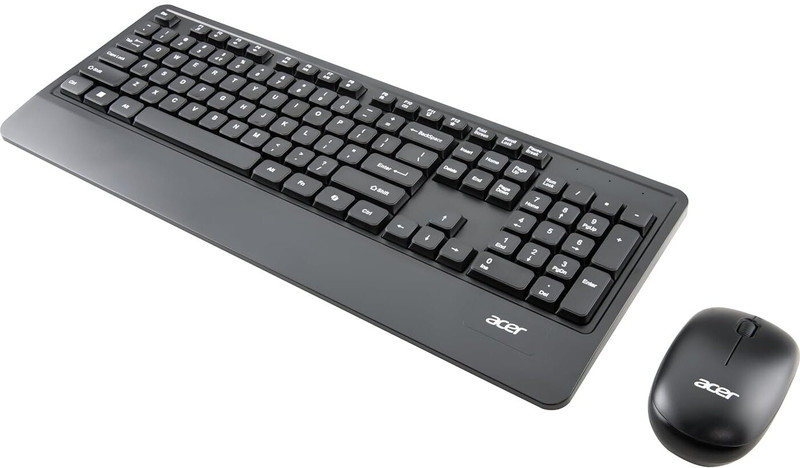 Acer CUTEO 2.4GHz Keyboard & Mouse Combo Wireless Standard Multi-device Keyboard Compatible with Desktop, Laptop, Mac(Pink)