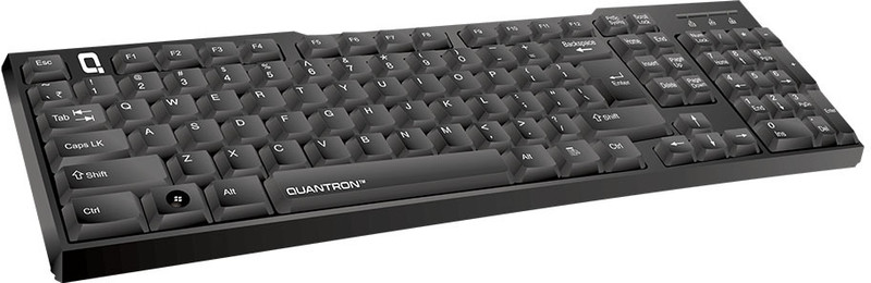 EVM WDK-216 Wired USB Standard Multi-device Keyboard Compatible with Desktop, Laptop, Mac(Black)