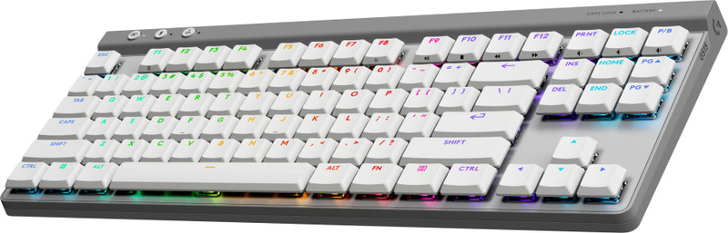 Logitech G515 Lightspeed TKL Wireless Gaming Keyboard Bluetooth Tenkeyless Gaming Keyboard Compatible with Desktop, Laptop, Mac(White)