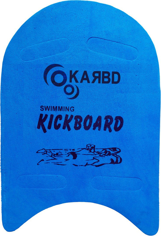 KARBD 4 Cut Swimming Training Floating Board for Swim Pool Safe Dual Color Kickboard(Green)