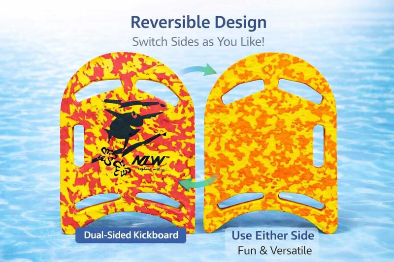NLW Swim Pro Kickboard Kickboard(Orange, Yellow)