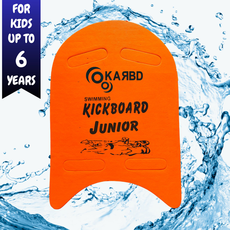 KARBD 4 Cut Swimming Training Floating Board for Junior Kids Upto 6 Years Kickboard(Multicolor)