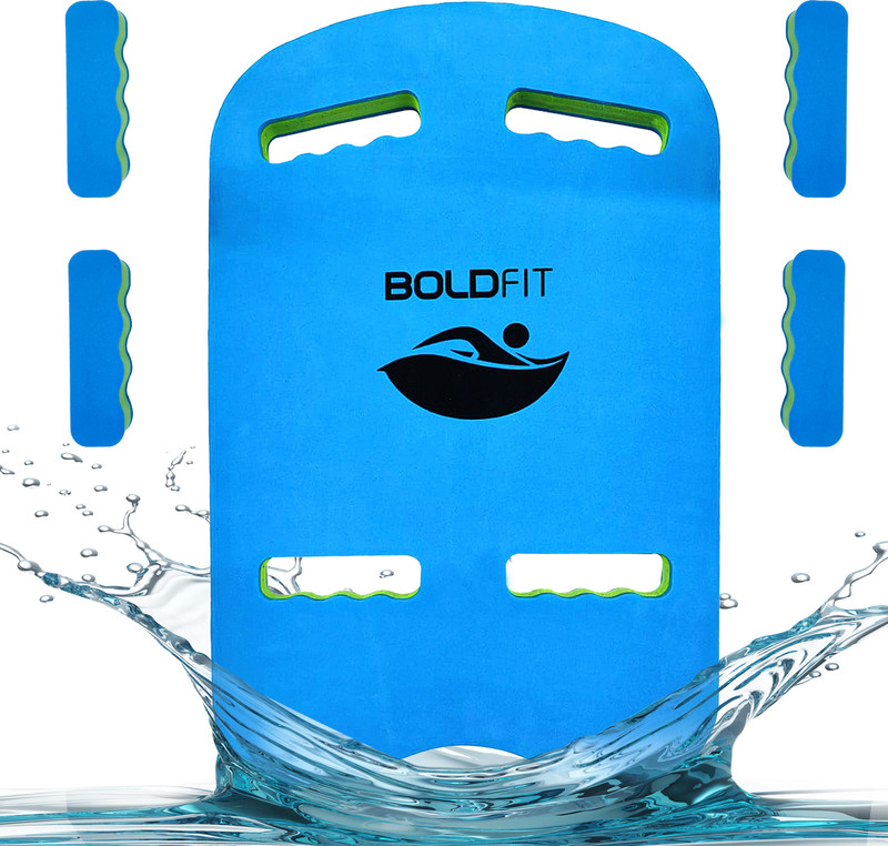 BOLDFIT Swimming Floaters for Adults & Kids Kick Board for Swimming Board Swim Board Pad Kickboard(Blue)