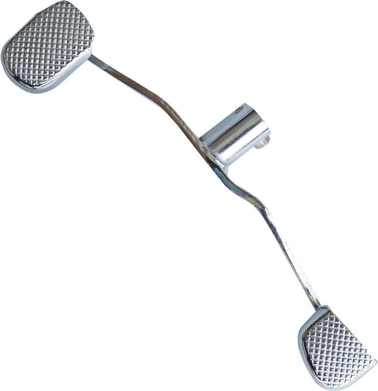 Anaisha Enterprises Gear lever for splendor plus bike Car Gear Lever(White)