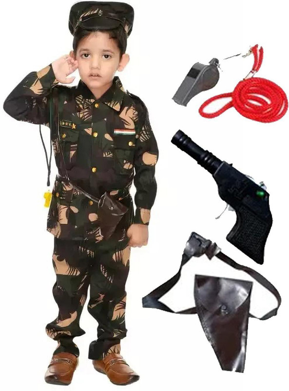 GenuineFashion MILITARY Kids Costume Wear