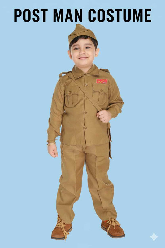 Smuktar garments Postman Kids Costume Wear