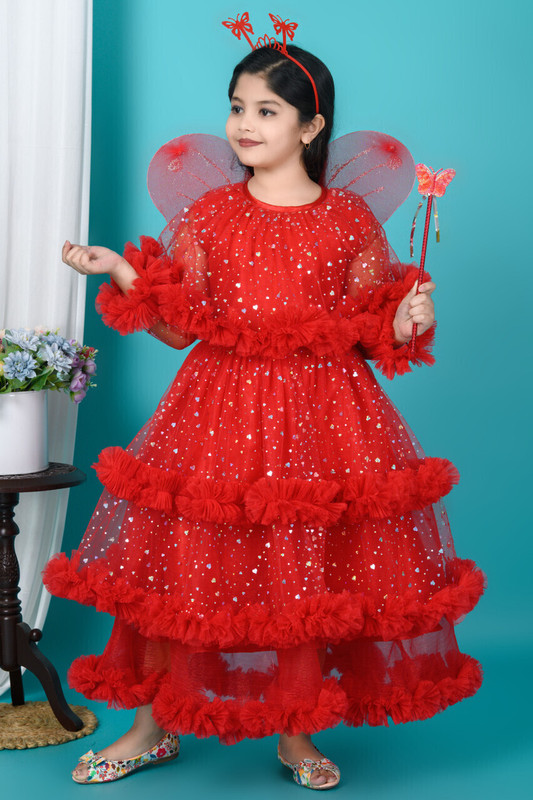 Fabricium Fairy Frock Kids Costume Wear