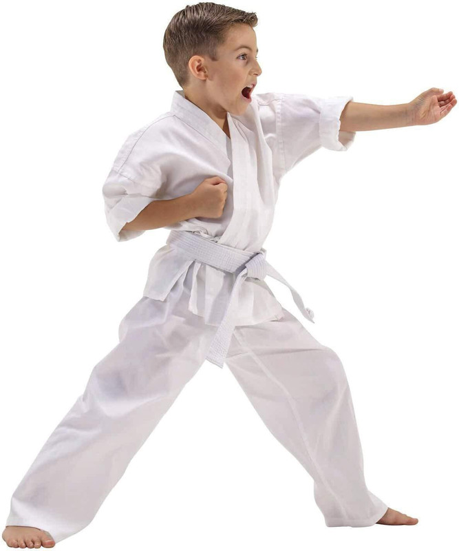 BRAJPAL FABRICS Karate Dress Kids Costume Wear