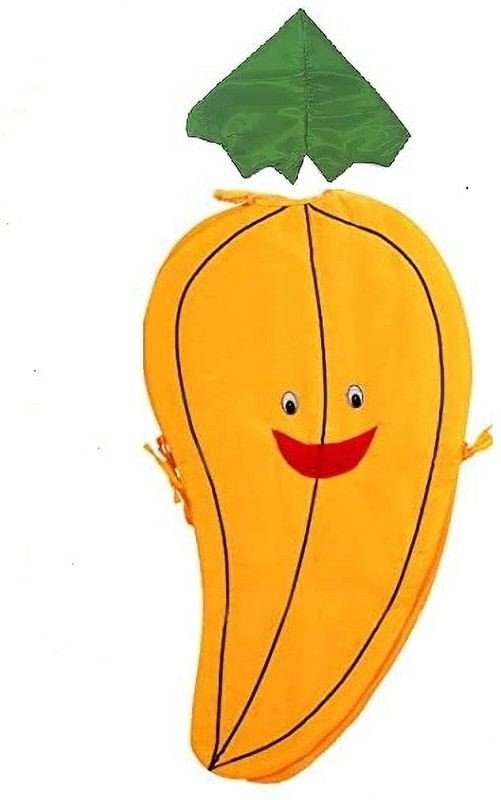 QuickBazaar Banana Fruit & Vegetable Cutout Costume for Kids | Fruits Day Dress Kids Costume Wear