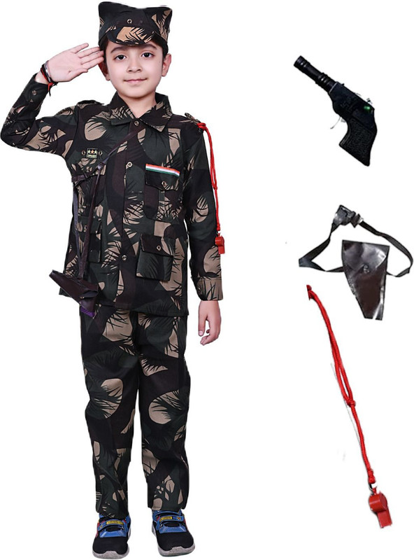 GenuineFashion Army Kids Costume Wear