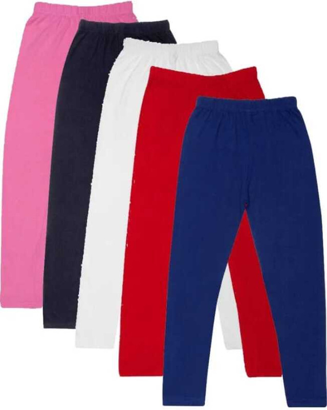 Mahf collection Legging For Baby Girls(Multicolor Pack of 5)