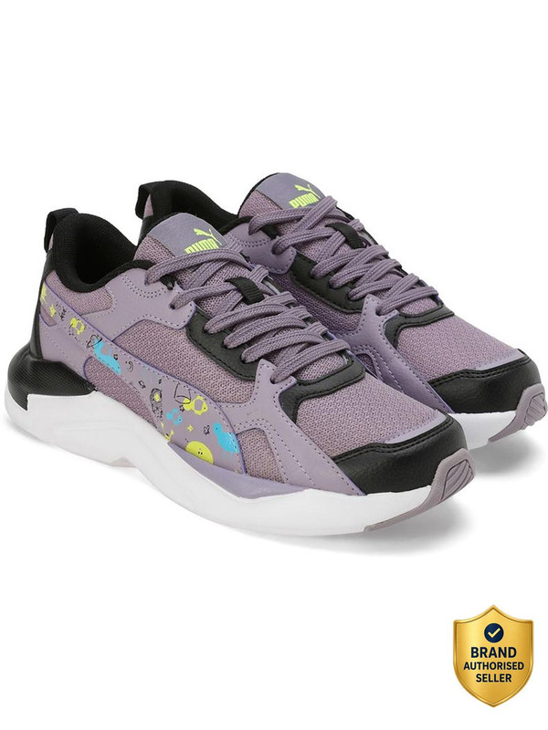 PUMA X- RAY Zinggo Youth Minnions Boys & Girls Lace Sneakers(Purple, 14-15 Years)