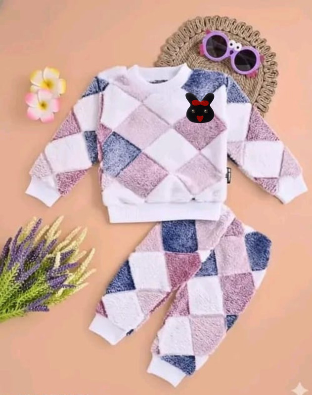 JS FASHION BORFHI Top - Pyjama Set For Baby Boys & Baby Girls(White, Pack of 1)