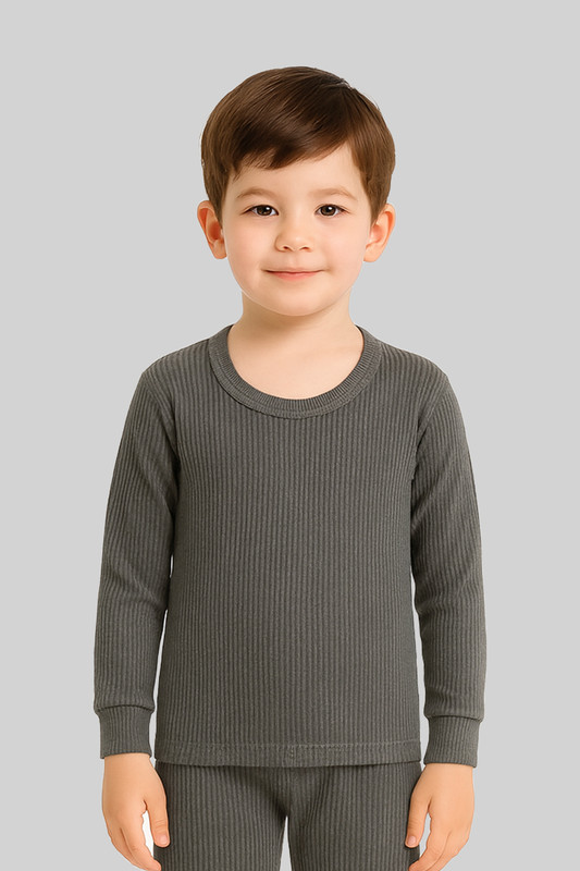 Dollar Ultra Top For Boys & Girls(Grey, Pack of 1)