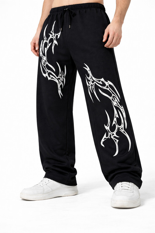 mank D Track Pant For Boys(Black, Pack of 1)