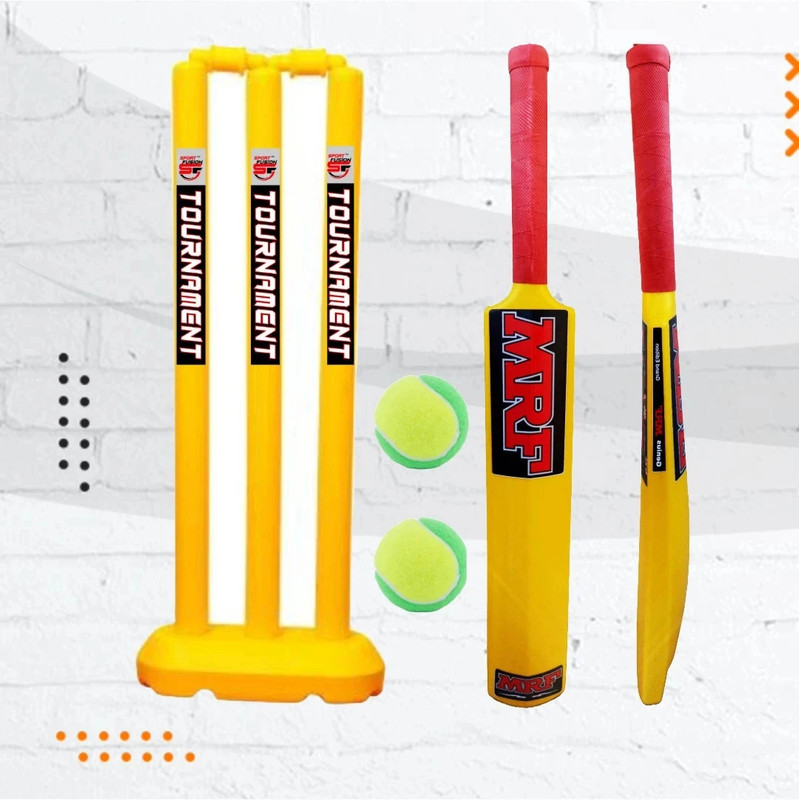 fizo PVC/PLASTIC Junior Cricket Kit COMBO For 5-7 Years Kids Cricket Kit