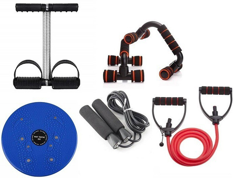 Fitnesstricks STRETCHING & MUSCLES BUILDING COMBO SET Fitness Accessory Kit Kit