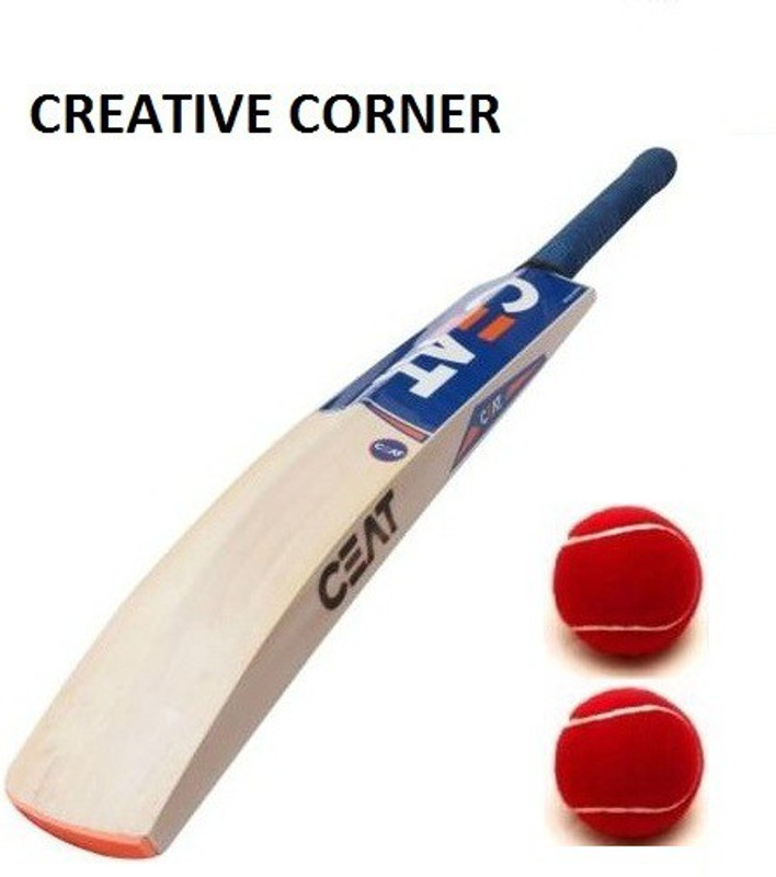 CEAT NEW SPEED TANNIS POPULER WILLOW COMBO JUMER (BAT+2 BALL) Cricket Kit