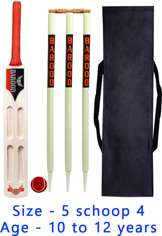 BAROOD Cricket kit 6 size 2 scoop Age 11 to 14 years Cricket Kit