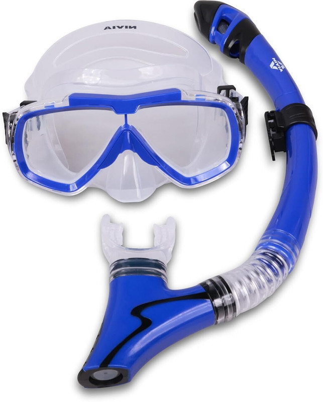 NIVIA PRO DIVE 2.0- DIVING SET(Mask + Snorkel) Swimming Kit