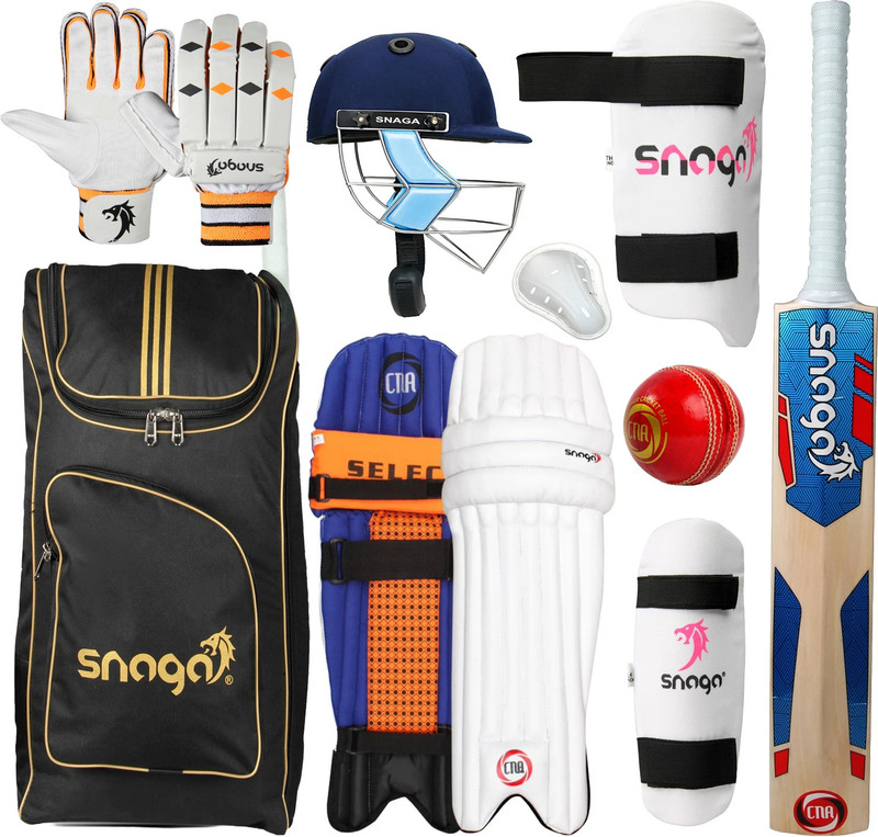 Snaga Eco Cricket Kit Size-2 for 5 to 7 years Right Hand Batsman Cricket Kit