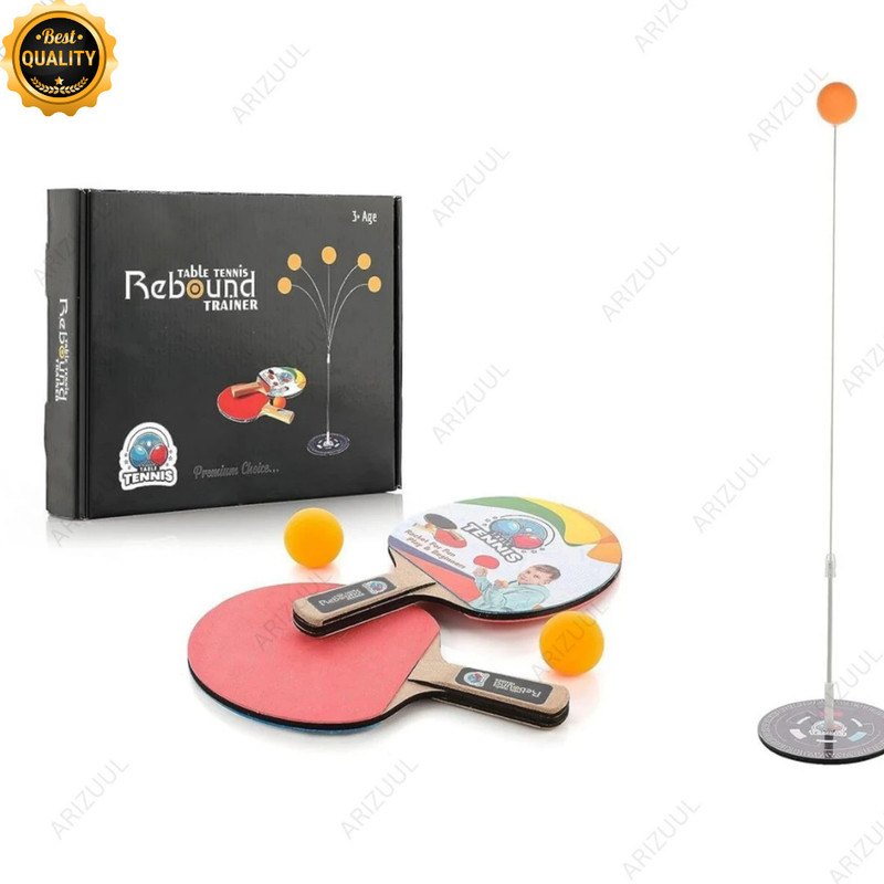 Arizuul Kids Table Tennis Training Set – Ping Pong Rebound Ball for Practice & Fun Table Tennis Kit