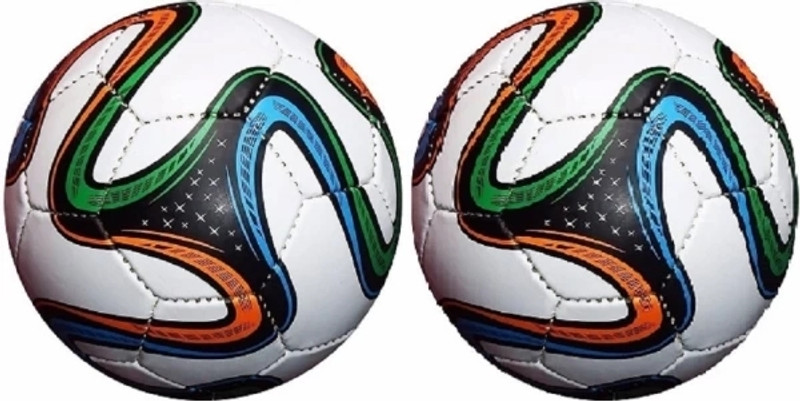 HACKERX Brazuca Fifa (Pack Of 2 Balls ) Football Football Kit