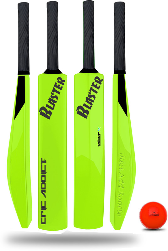 Jaspo Cric Addict Blaster Bat Size-5 for Kids, boys and Youth With ball Cricket Kit